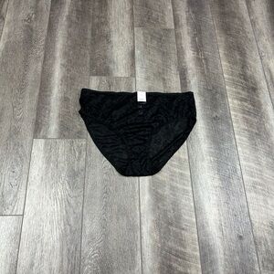 Auden‎ Black Sheer Lace Brief Underwear